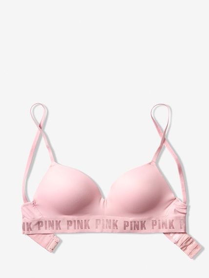 Бюстгальтер Victoria's Secret Pink Wireless пушап без косточек, 34DD