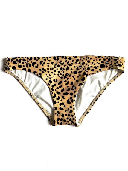 Купальник Victoria's Secret Leopard бандо, 75B+S