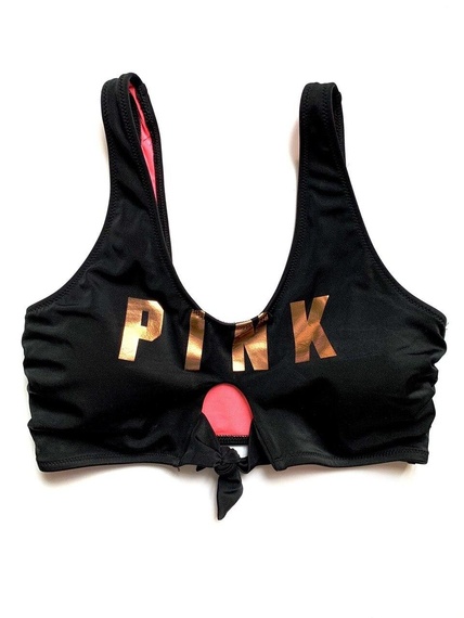 Купальник Victoria's Secret PINK топ с лого