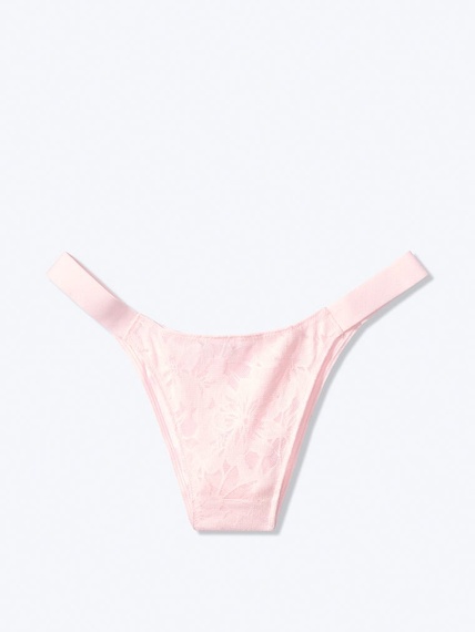 Трусики Victoria's Secret Pink бразильяны кружевные, XS
