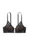 Бюстгальтер Victoria's Secret чорний з колекції Luxe Lingerie, 34C