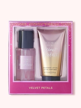 Подарунковий набір крем і спрей для тіла Velvet Petals Victoria's Secret