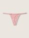 Трусики Victoria's Secret Pink V-стринги бавовняні, M