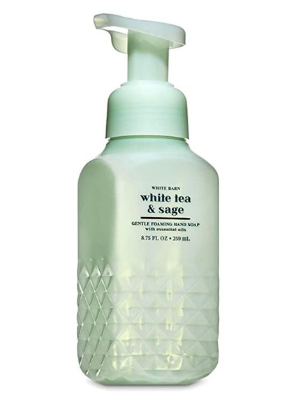 Жидкое мыло для рук BBW Foaming Hand Soap White Tea & Sage