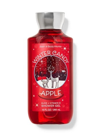 Гель для душа BBW Body Wash & Shower Gel Winter Candy Apple