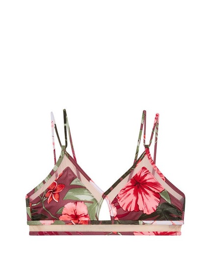 Купальник Victoria's Secret PINK тропический с шиммером, M+M