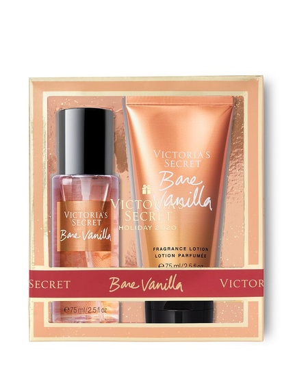 Подарунковий набір крем і спрей для тіла Bare Vanilla Victoria's Secret